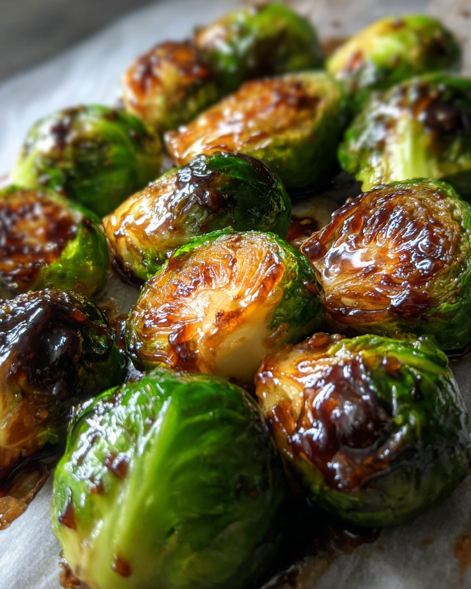 Black Pepper Honey Brussels Sprouts - detail 2