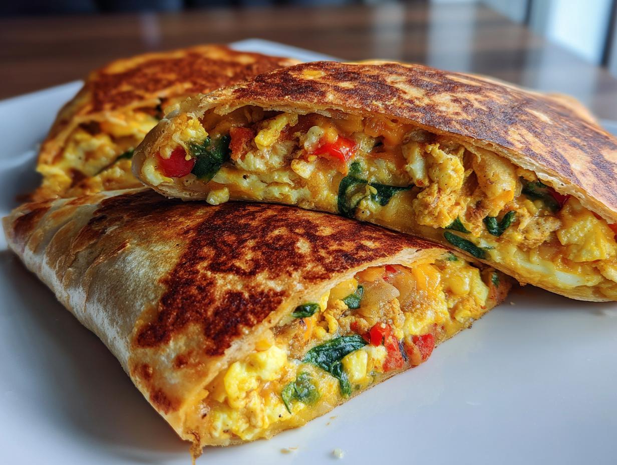 Veggie Breakfast Crunchwrap