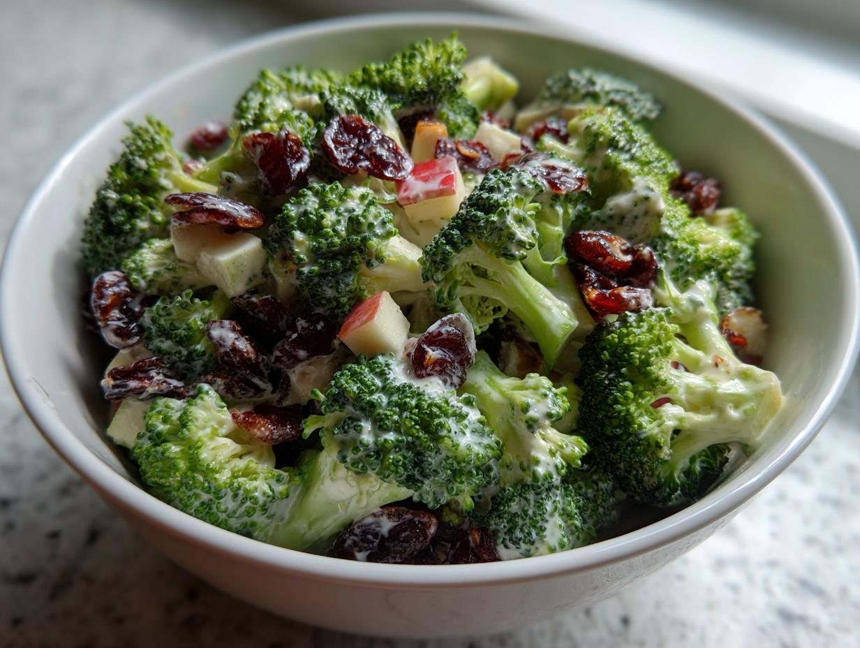 Broccoli Apple Crunch Salad
