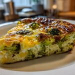 Broccoli Cheddar Frittata