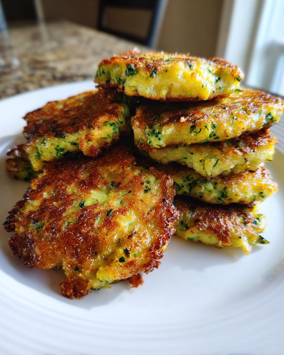 Broccoli Fritters - detail 2