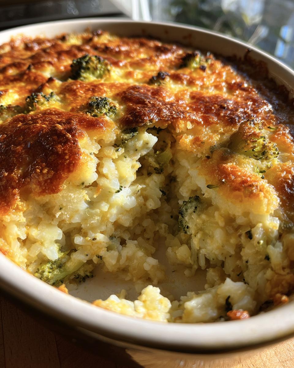 Broccoli Rice Casserole - detail 2