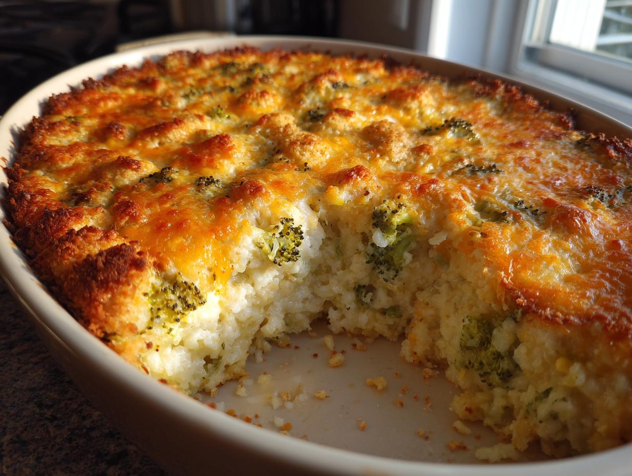 Broccoli Rice Casserole