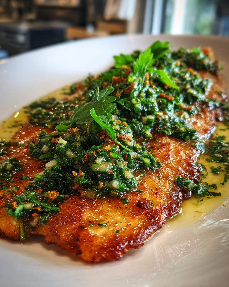 Catfish with Citrus Gremolata - detail 2