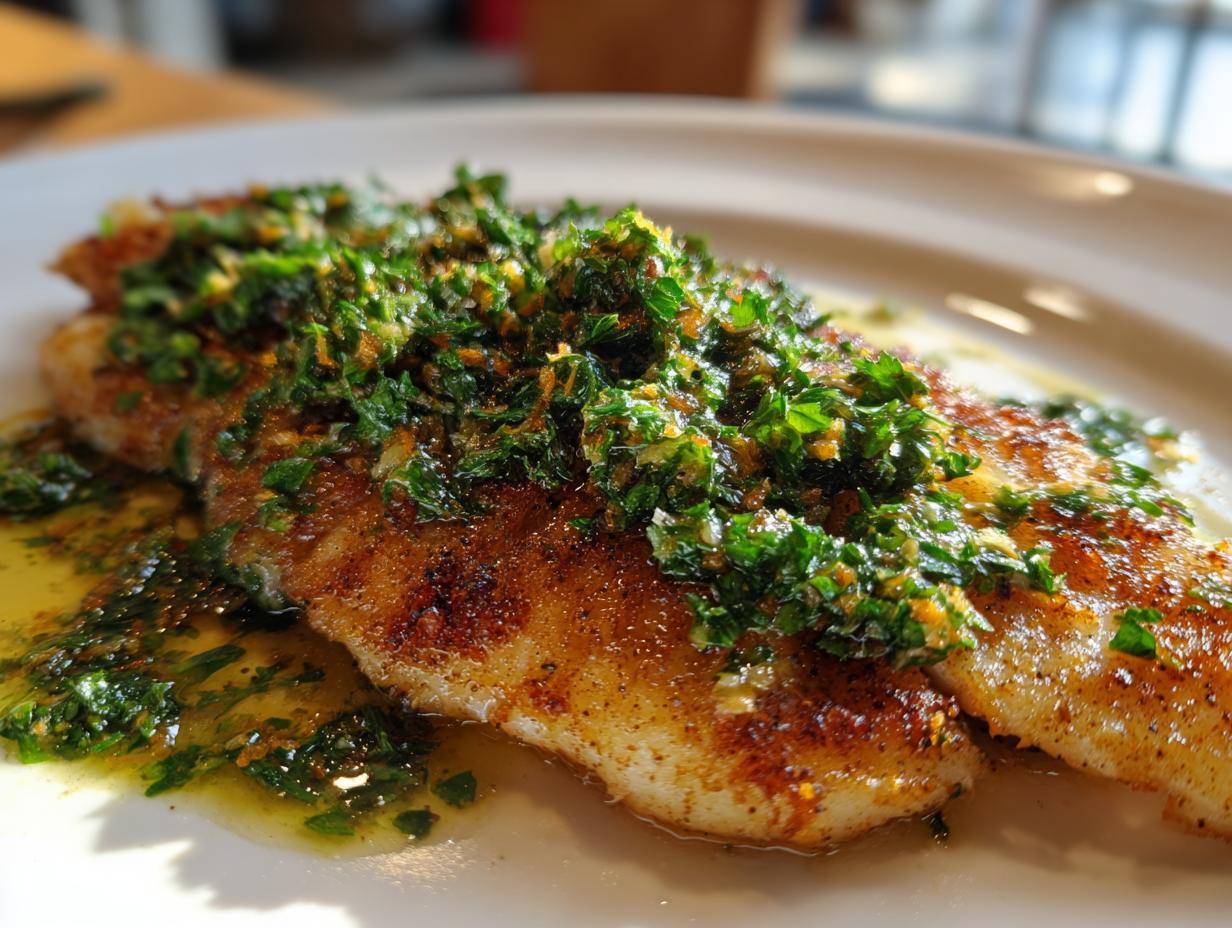 Catfish with Citrus Gremolata