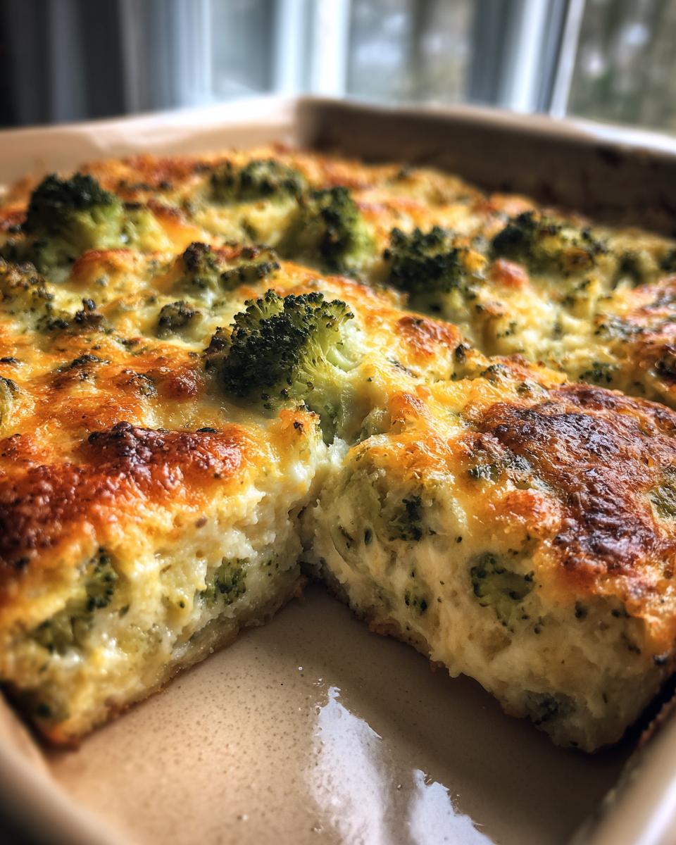 Cheesy Vegan Broccoli Hash Brown Bake - detail 2