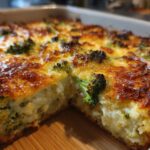 Cheesy Vegan Broccoli Hash Brown Bake