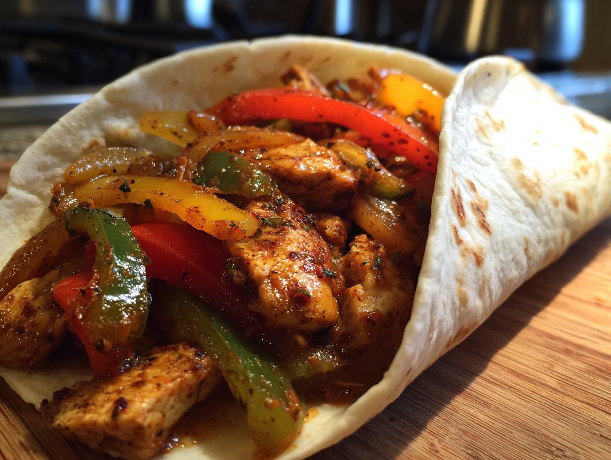 Quick and Easy Chicken Fajitas