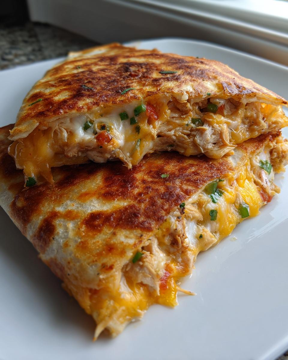 Chicken Quesadillas - detail 2