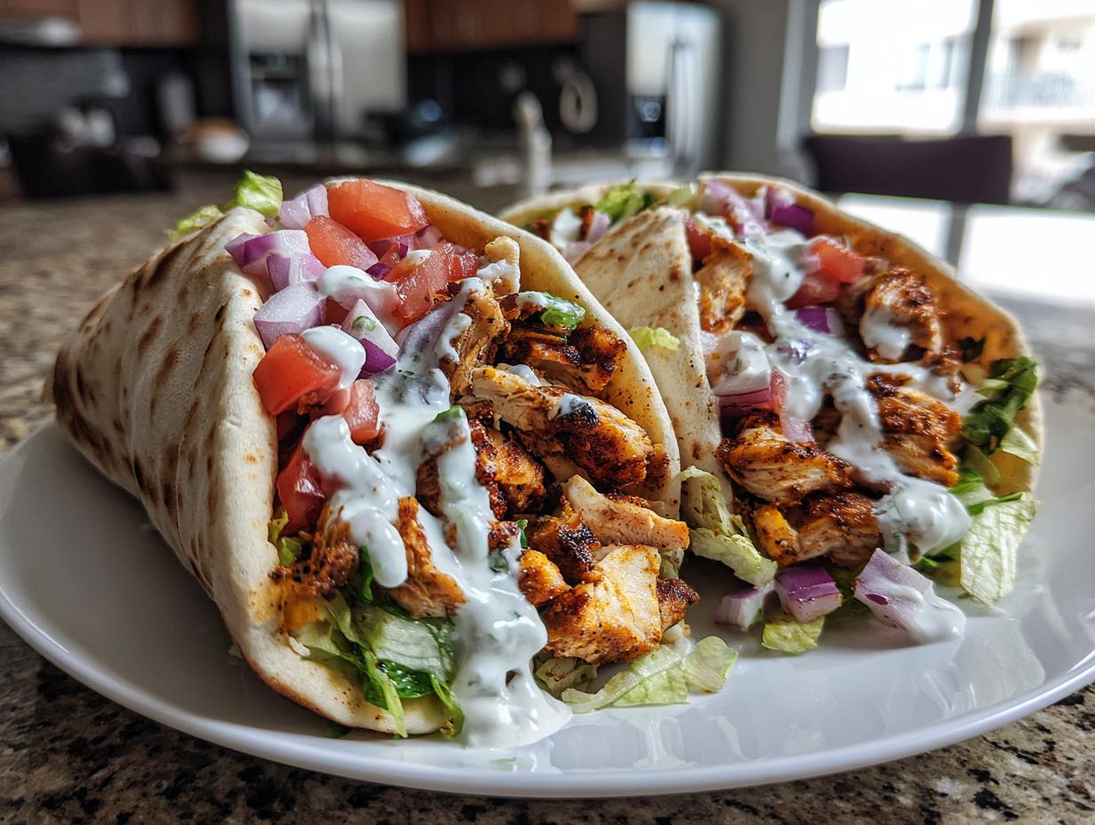 Chicken Shawarma Pockets