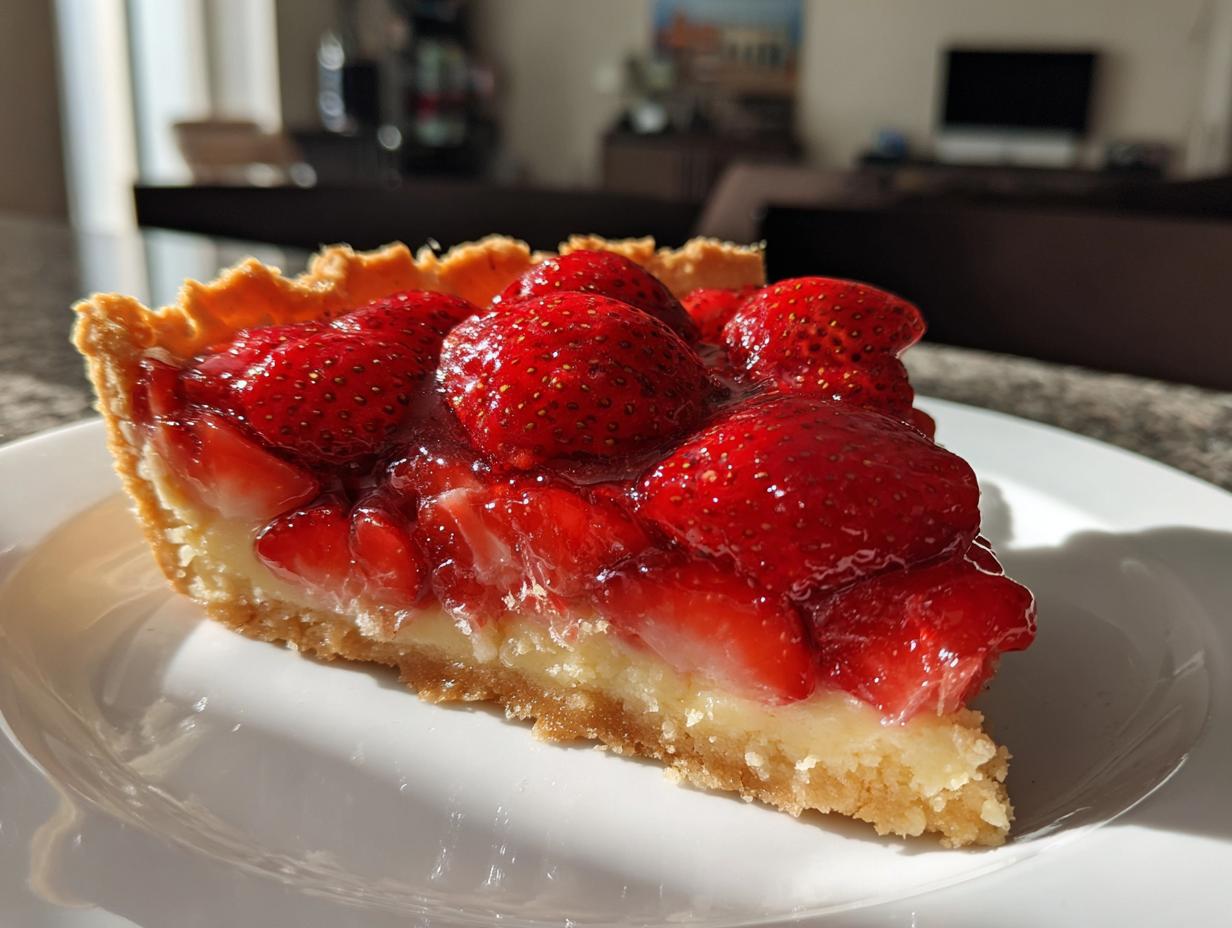 Fresh Strawberry Pie with Homemade Crust
