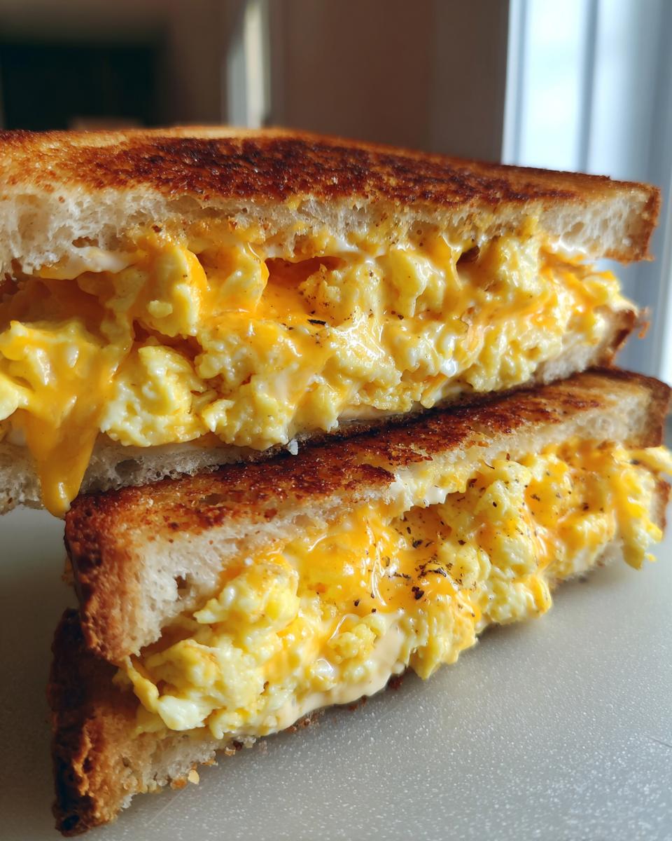 Griddle Egg Drop Sandwich - detail 2