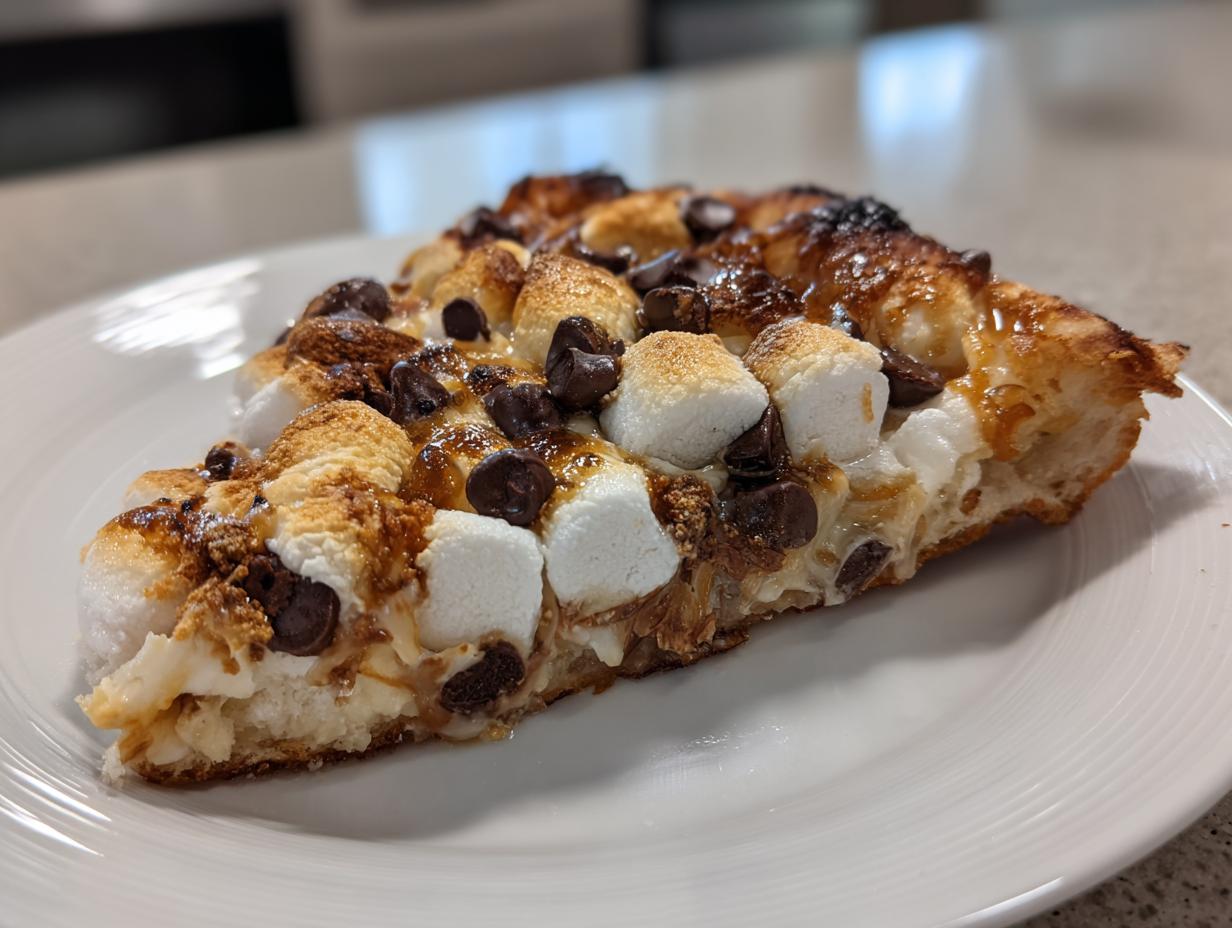 Griddle S’mores Pizza