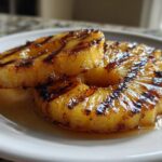 Griddled Pineapple with Honey