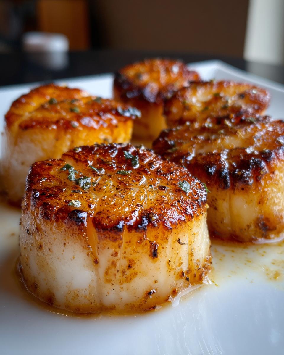 Griddled Scallops - detail 2
