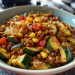 Ground Turkey and Vegetable Skillet