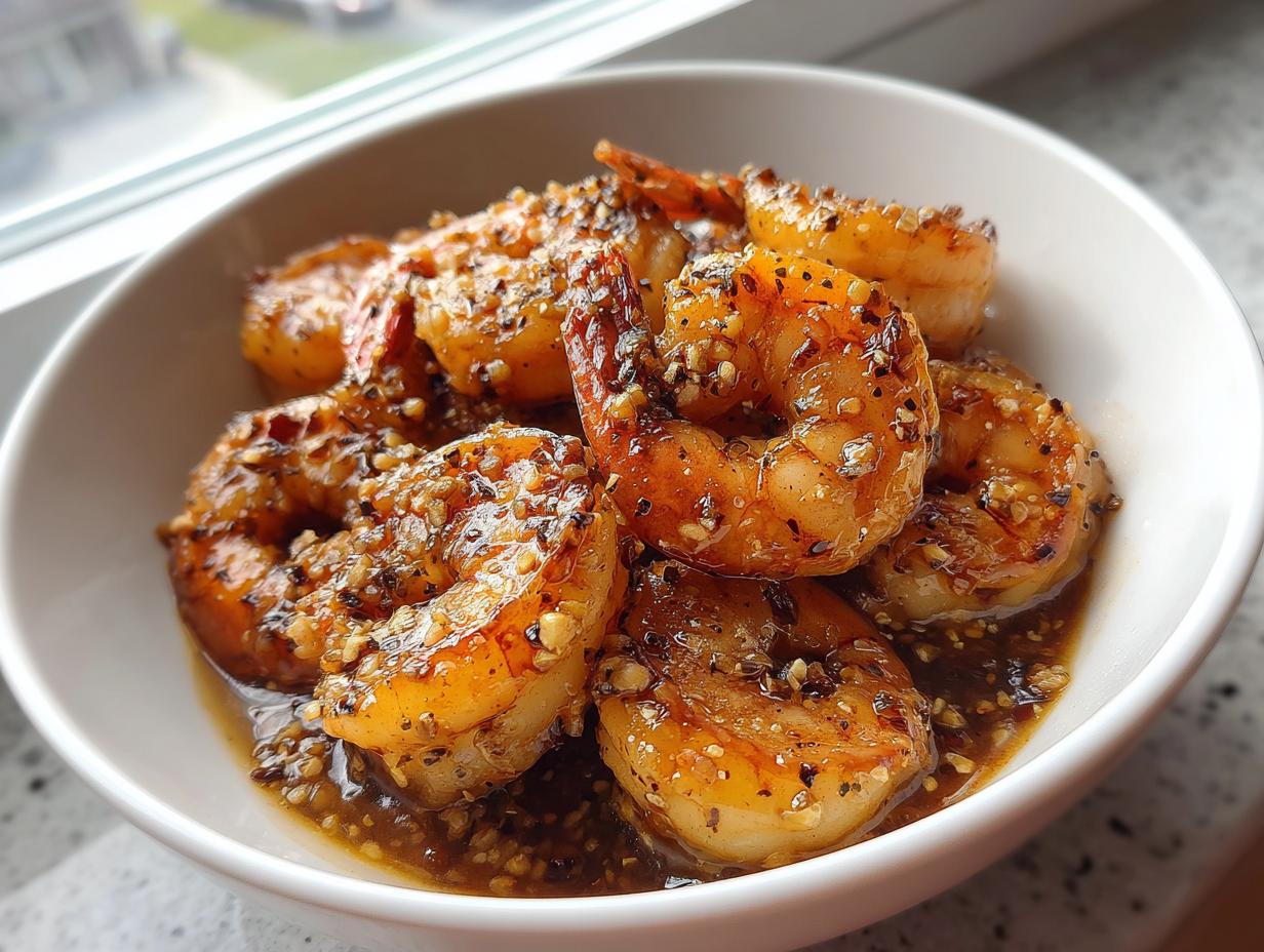 Honey Garlic Butter Shrimp