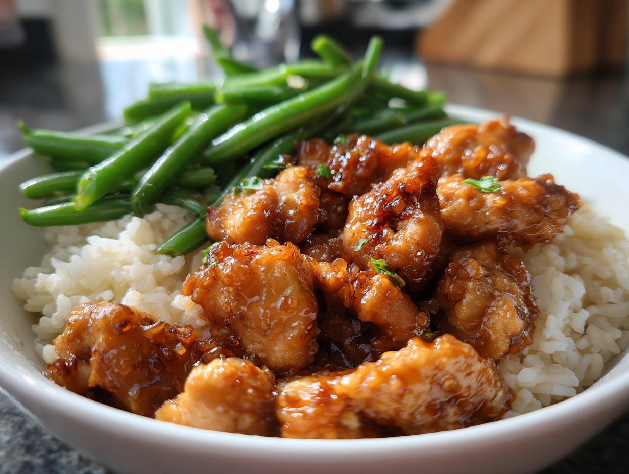 Honey Garlic Chicken Meal Prep Bowls
