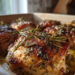 Lemon Rosemary Chicken Thighs