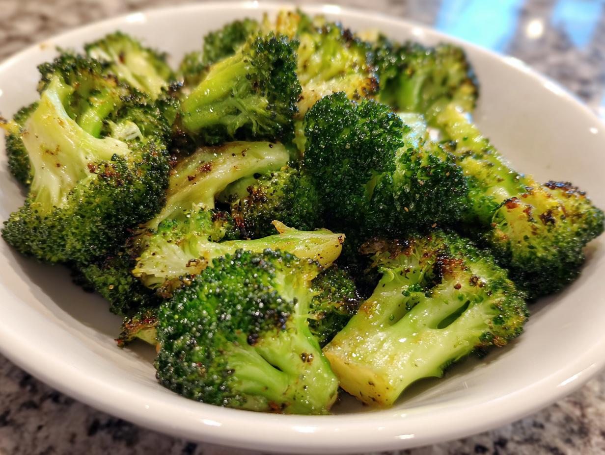 Roasted Magic Broccoli with Garlic and Lemon