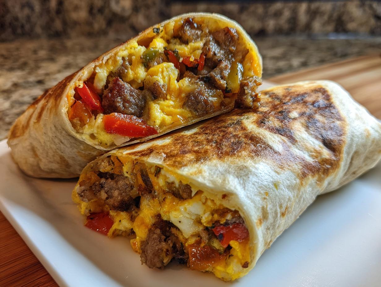 Make-Ahead Breakfast Burritos