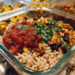 Meal Prep Chicken Burrito Bowls
