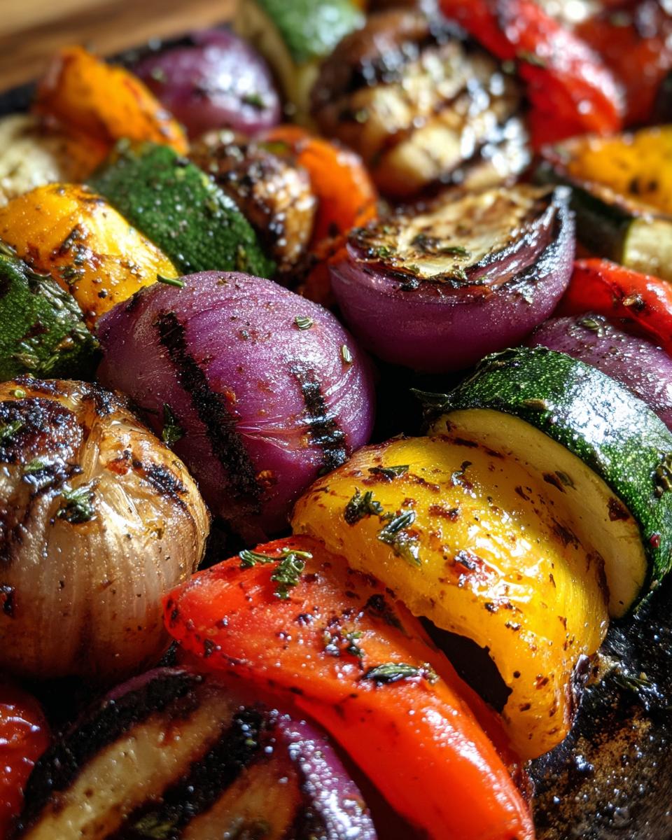 Mediterranean Grilled Vegetables - detail 2