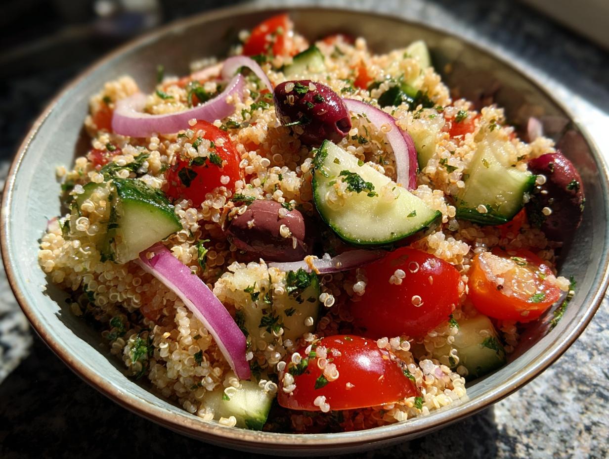 Mediterranean Quinoa Salad
