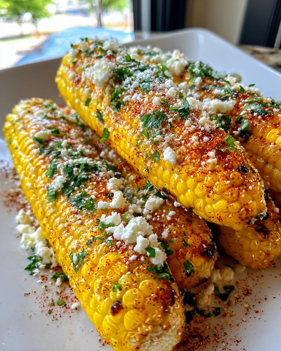 Mexican Street Corn (Elote) - detail 2