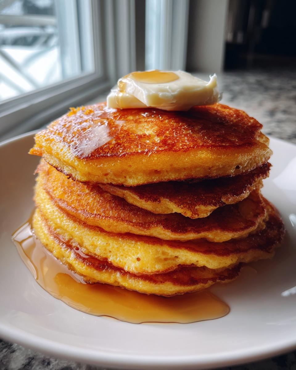 Orange Ricotta Pancakes - detail 2