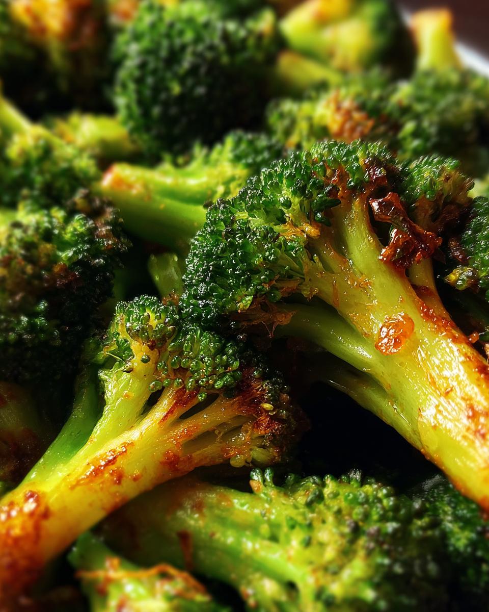 Roasted Broccoli with Chipotle Honey Butter - detail 2