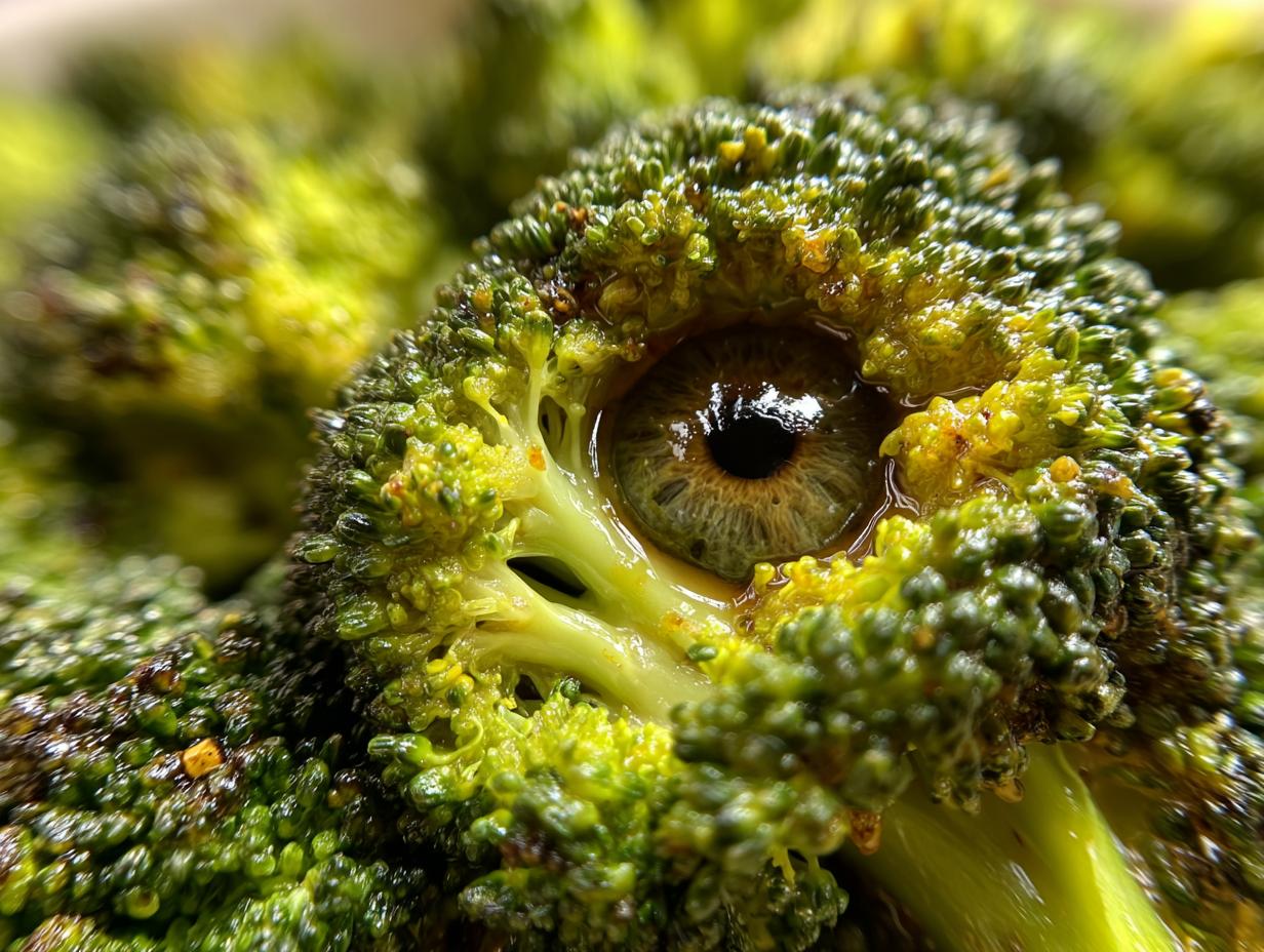 Roasted Broccoli with Chipotle Honey Butter