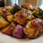 Sheet Pan Lemon Herb Chicken and Veggies