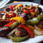Sheet Pan Sausage and Peppers