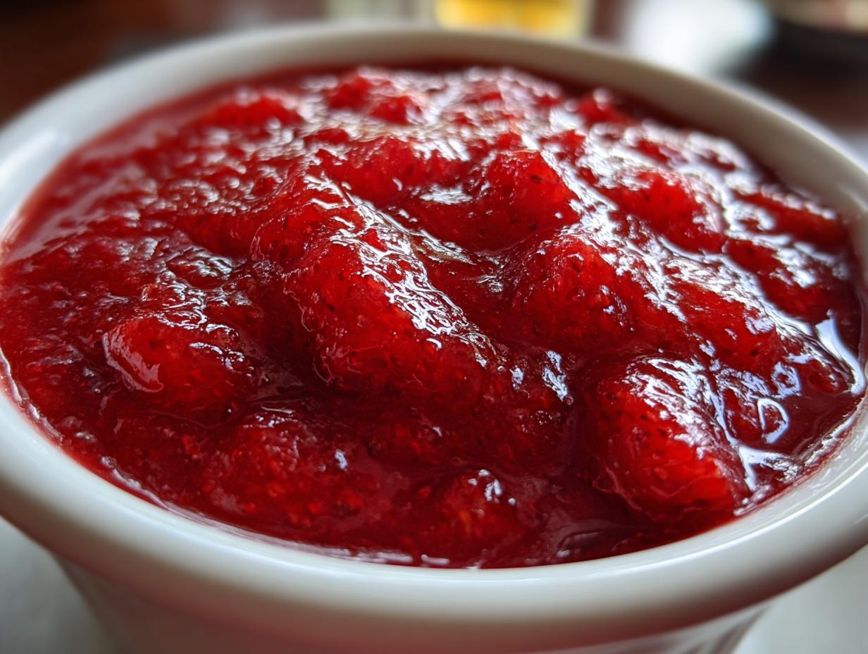 Simple Strawberry Sauce