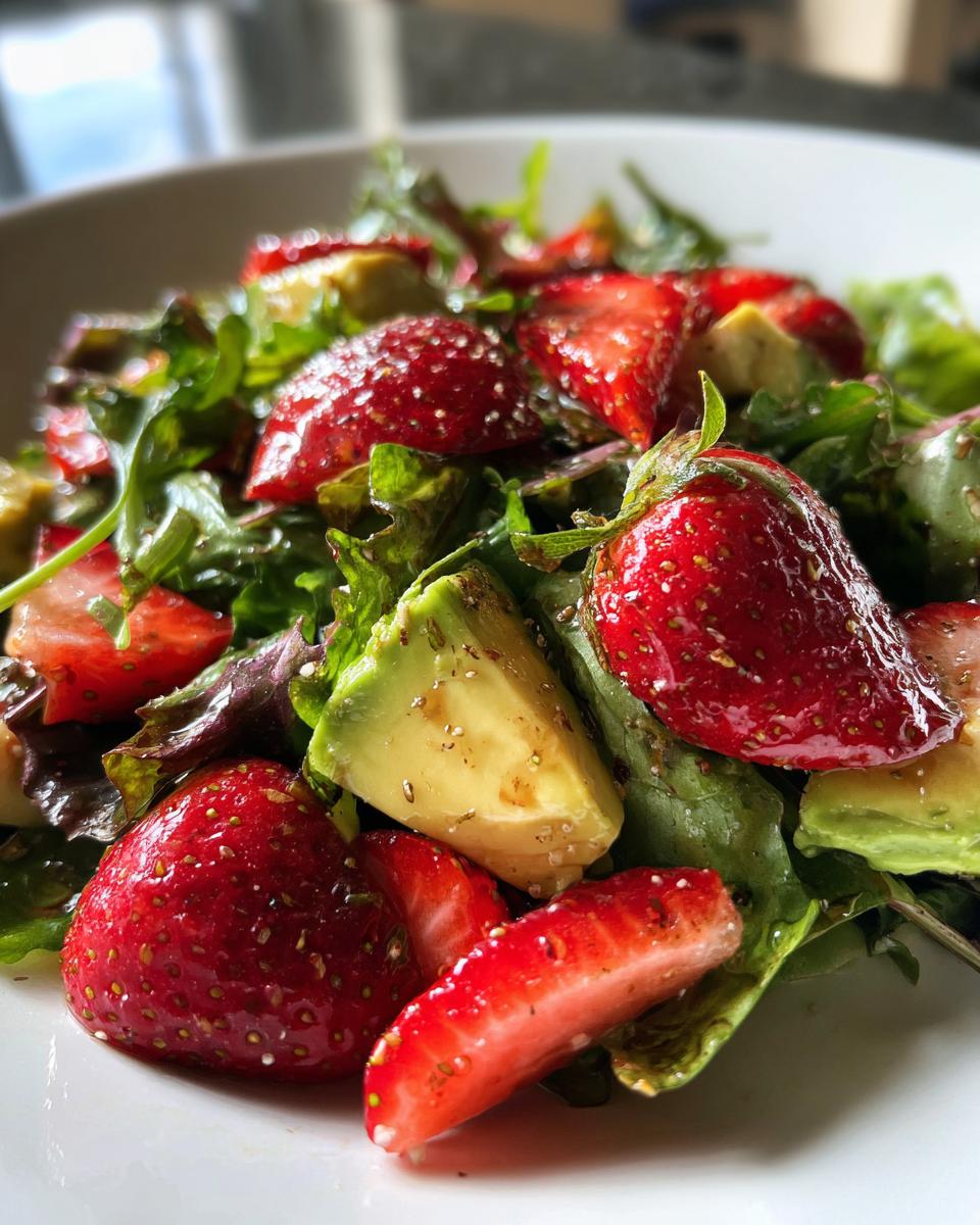 Strawberry Avocado Salad - detail 2