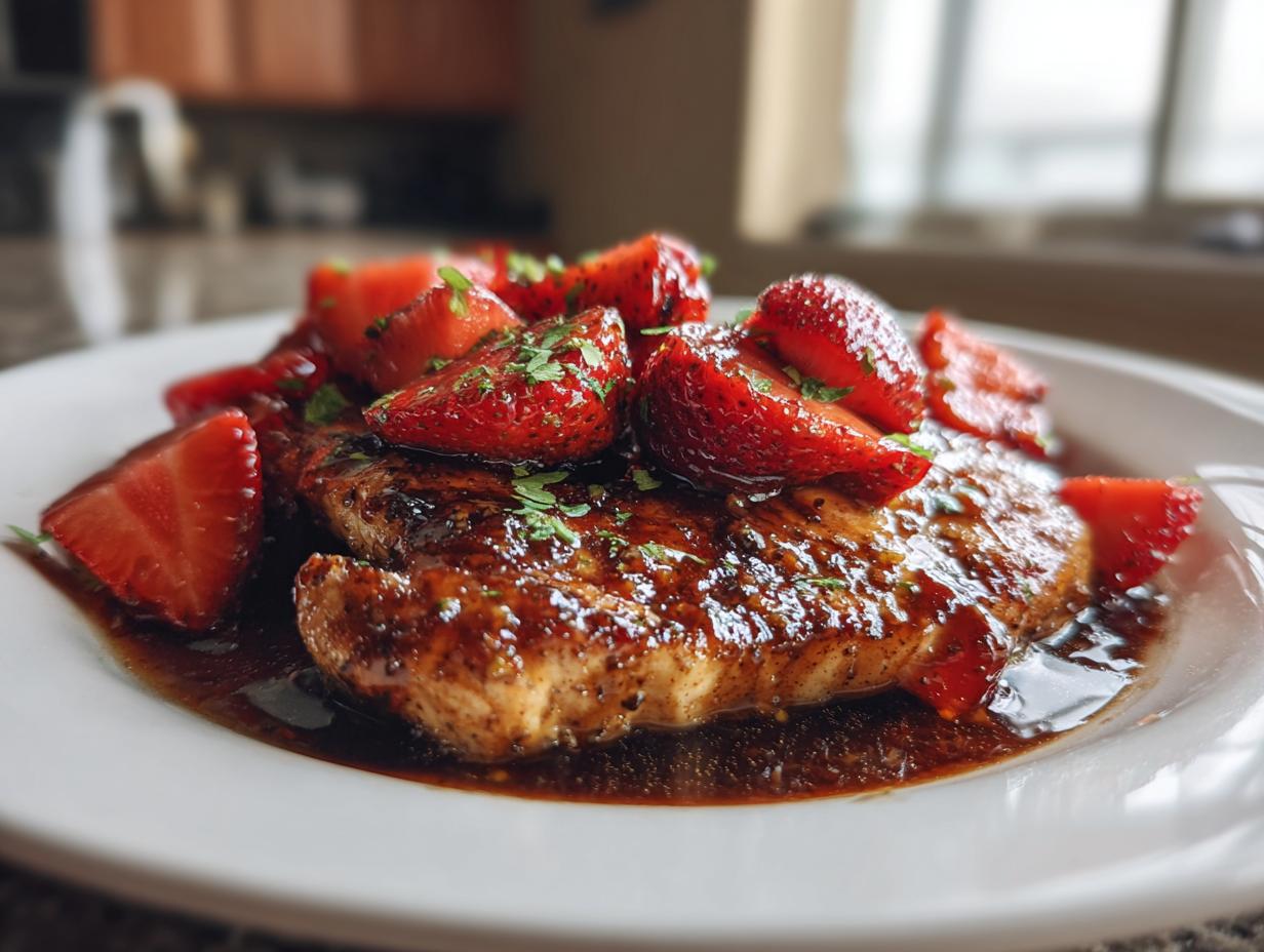 Strawberry Balsamic Chicken