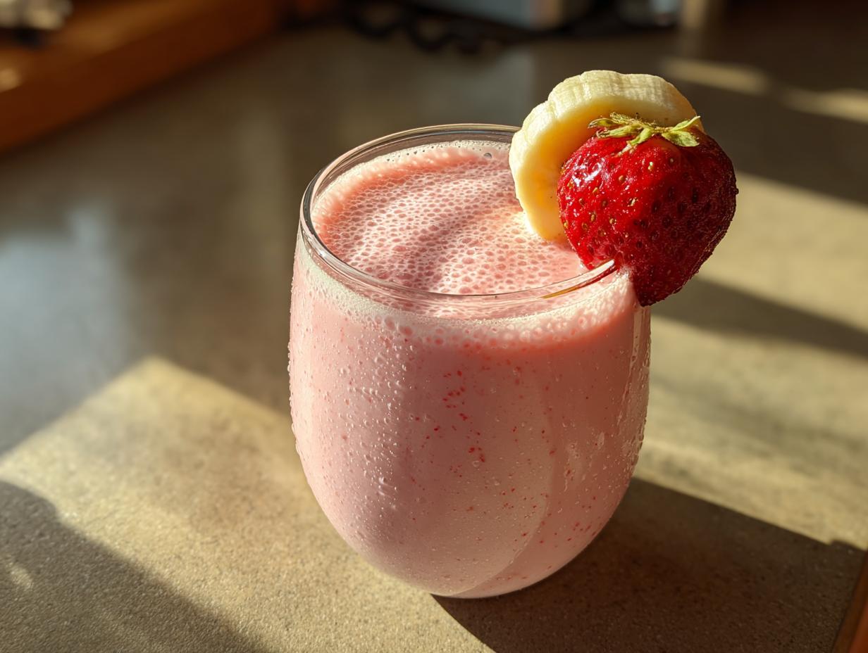 Strawberry Banana Smoothie