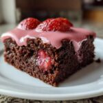 Strawberry Brownies