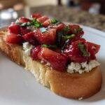 Strawberry Bruschetta