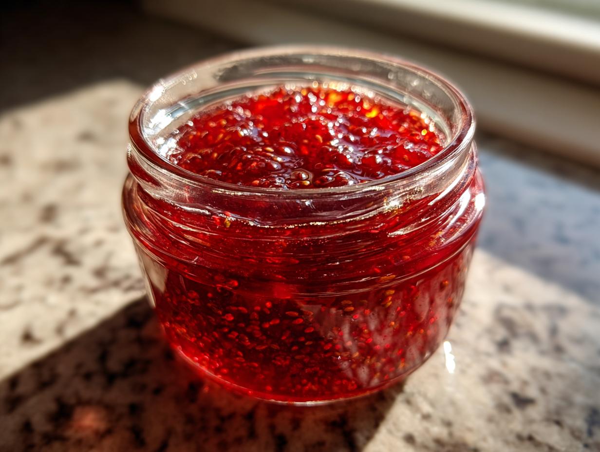 Strawberry Chia Seed Jam