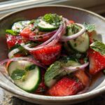 Strawberry Cucumber Salad