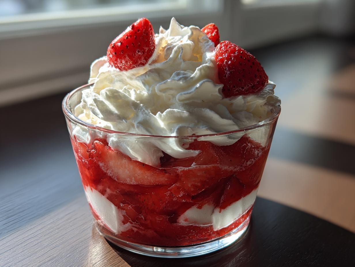 Simple Strawberry Fool