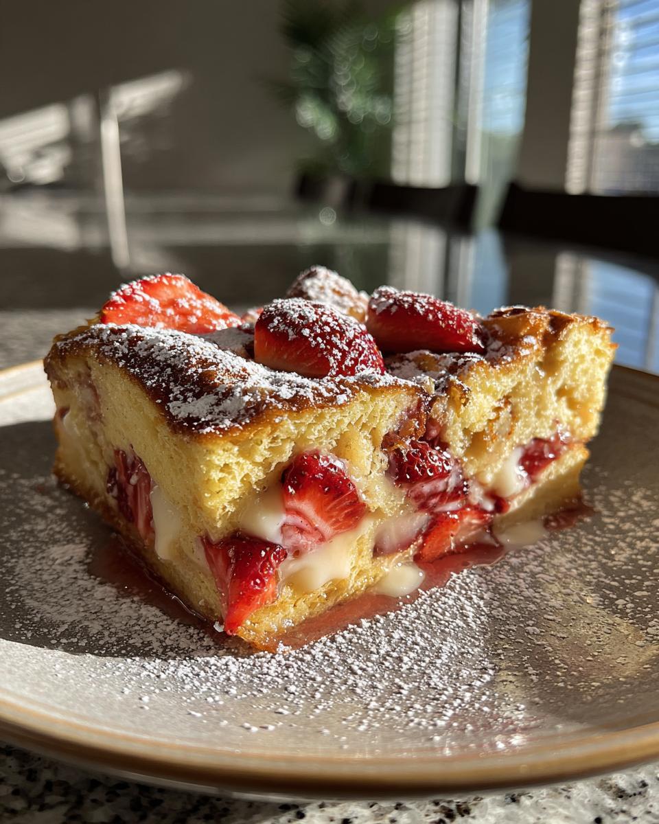 Strawberry French Toast Casserole - detail 2