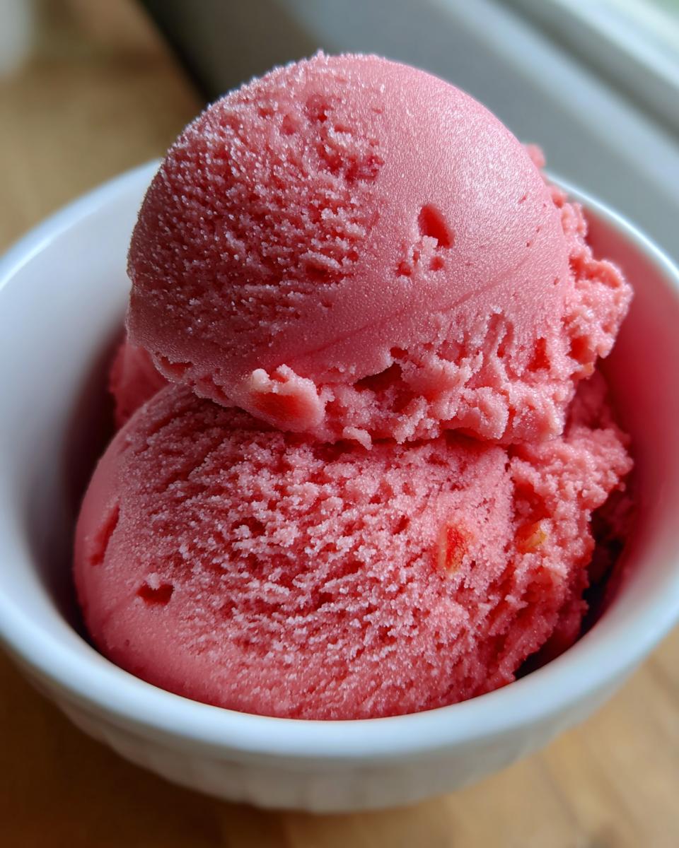 Strawberry Frozen Yogurt - detail 2