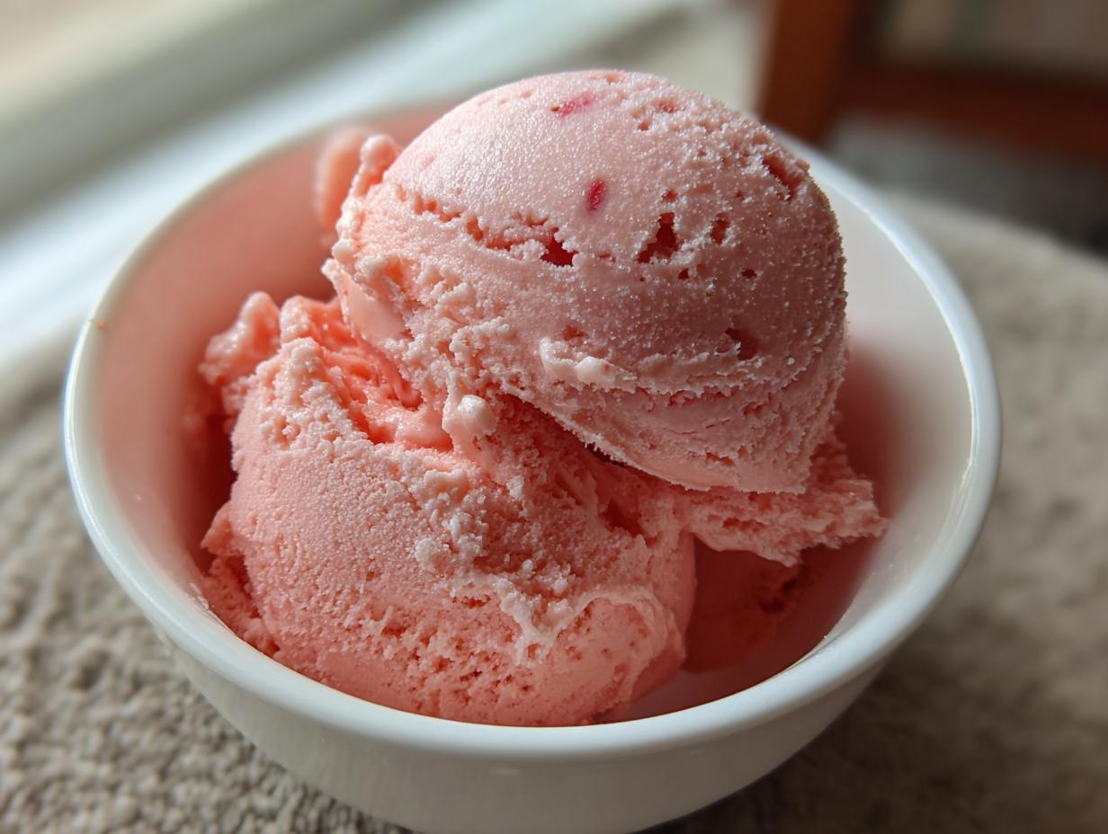 Strawberry Frozen Yogurt