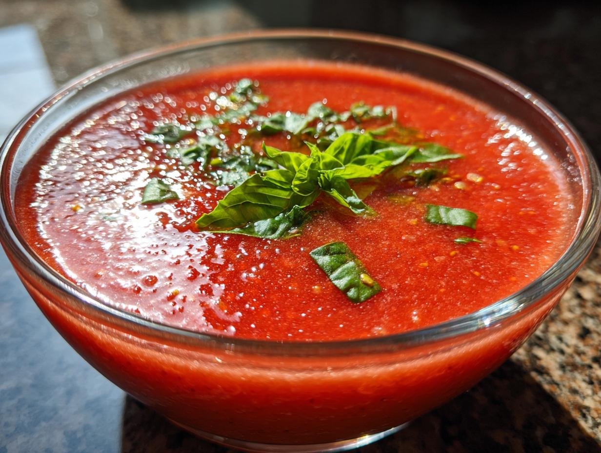 Strawberry Gazpacho