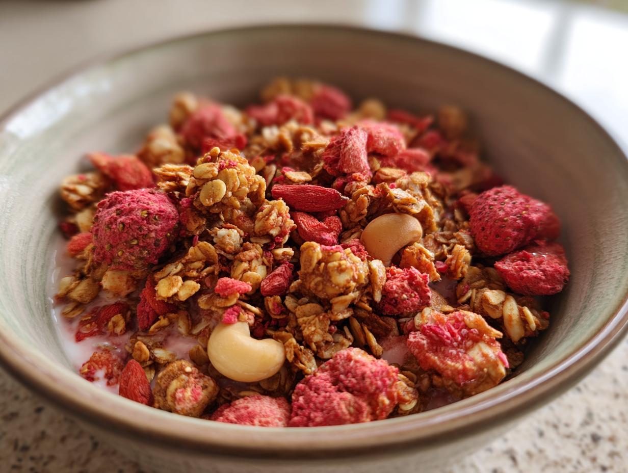 Strawberry Granola
