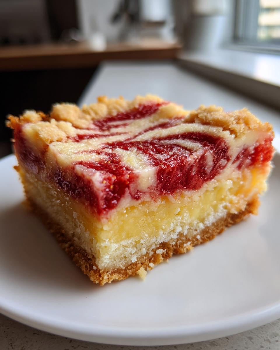 Strawberry Lemonade Bars - detail 2