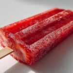 Strawberry Popsicles